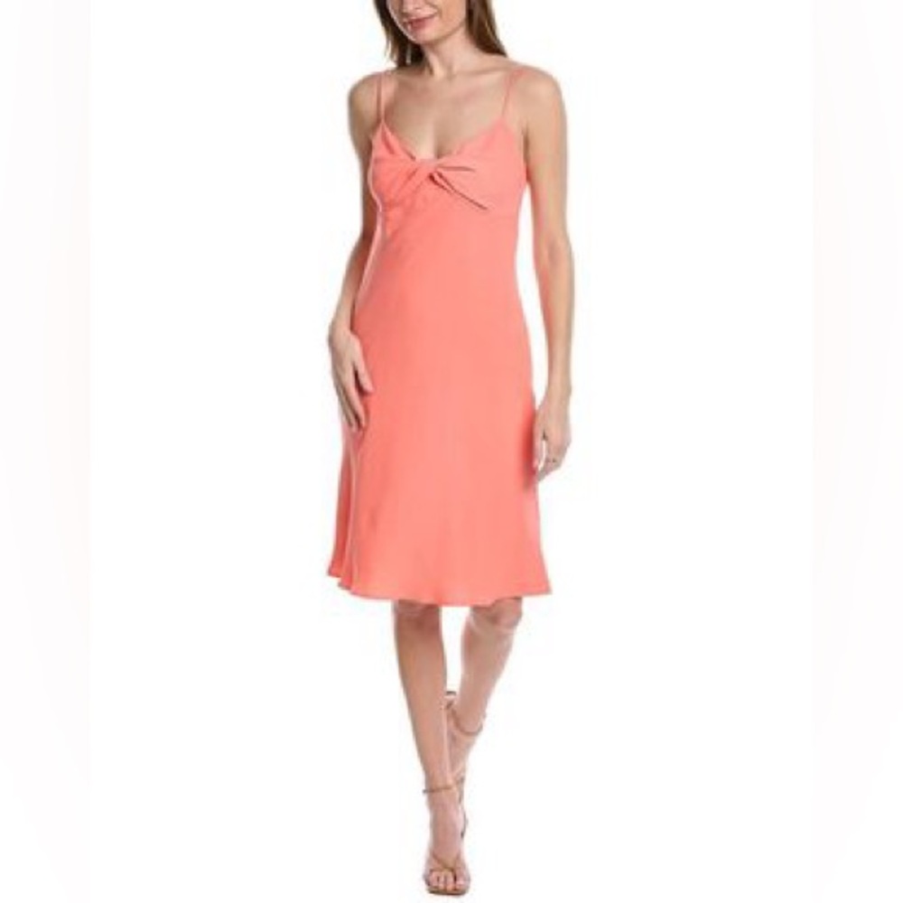 Trina Turk Bora Bora Dress NWT Salmon Large